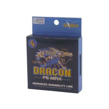 Samdely Dracon X4 Braid, Dark Green, #0.3, 4lb, 300Mtr