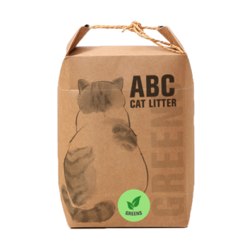 ABC Vegan Cat Litter Greens Scent 4KG x 6 Bags