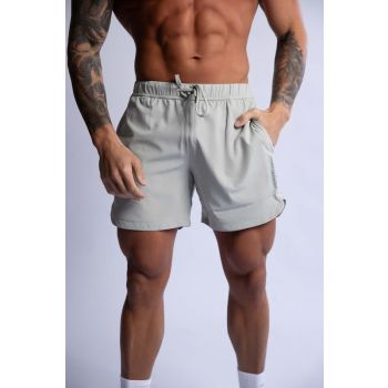 HARD HITTERS MEN'S PRO-TECH PERFORMANCE SHORTS SAGE MEDIUM