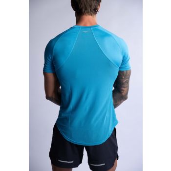 HARD HITTERS PRO-TECH PERFORMANCE TEE MYKONOS BLUE X-LARGE