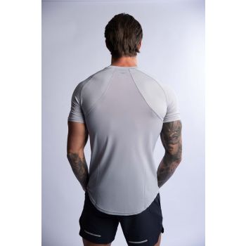 HARD HITTERS PRO-TECH PERFORMANCE TEE SILVER SMALL