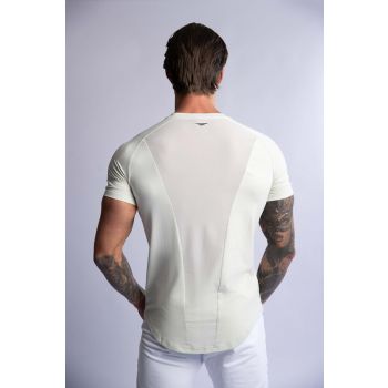 HARD HITTERS RAGLAN CREW TEE MINT SMALL