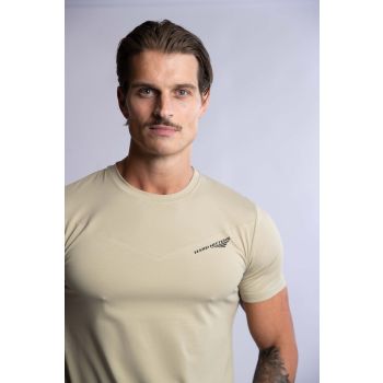 HARD HITTERS SLIM FIT COTTON TEE SAGE X-LARGE