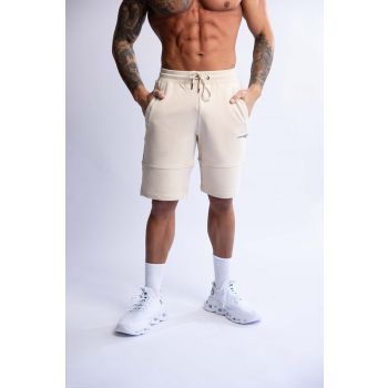 HARD HITTERS SLIM FIT TERRY SHORTS BEIGE X-LARGE