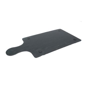 Slate Cheeseboard Black Rectangular with Handle 40x29cm Free Delivery