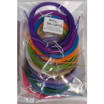 3D Printing Refills, 12 different colours x 3metrs long Free Delivery