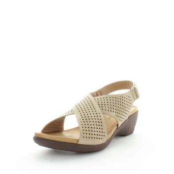 AEROCUSHION Women's MASINA Sandals Beige Shoe 37EU