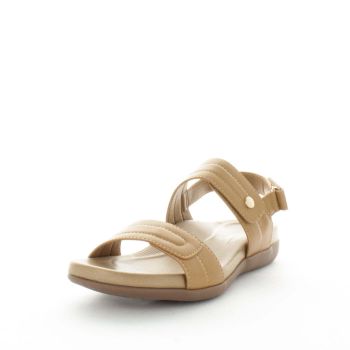 AEROCUSHION Women's MENDRA Sandals Tan Shoe 36EU