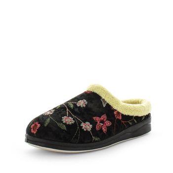 Panda ENDY Slippers Uggs Black Embroidery Shoe 9