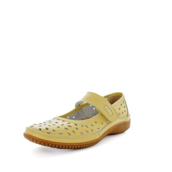 JUST BEE Women's CALE Flats Mustard 41EU