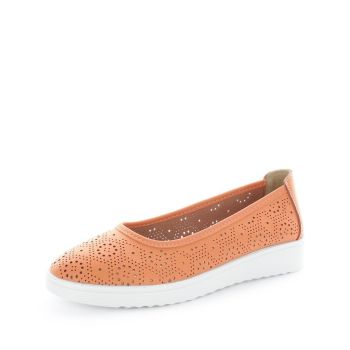 JUST BEE Women's CARIN Flats Apricot 41EU