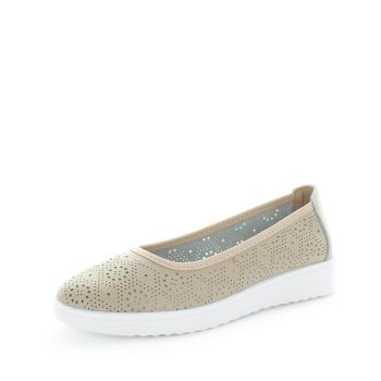 JUST BEE Women's CARIN Flats Beige 40EU