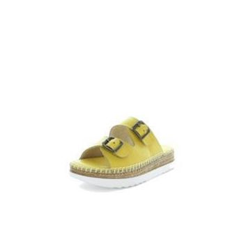 JUST BEE Women's CASSIA Sandals Mustard 41EU