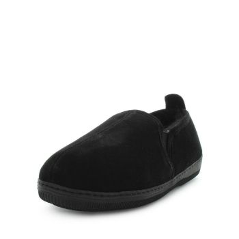 JUST BEE Men's CELLO Loafers / Slip on Black 12UK