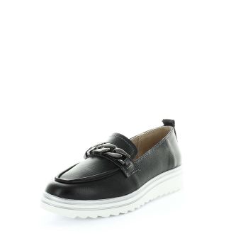 JUST BEE Women's CHANTAL Loafers / Slip ons Black 37EU