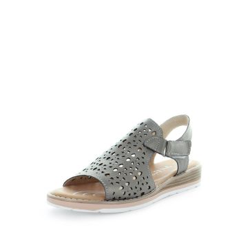 JUST BEE Women's CHENA Sandals Pewter 36EU