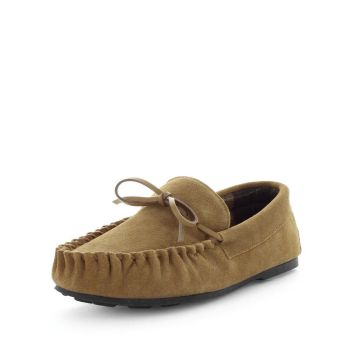 JUST BEE Men's CHESPEN Slippers Chestnut 6UK