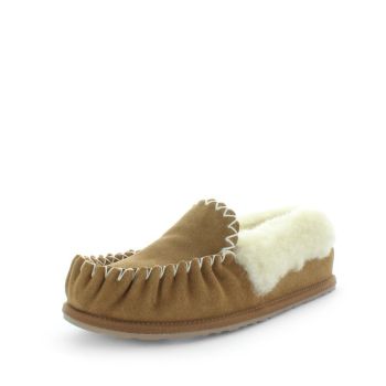 JUST BEE Men's CHUMS Slippers Chestnut 12UK