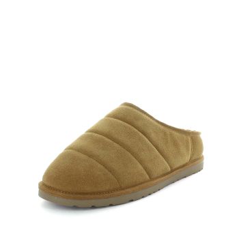 JUST BEE Women's CILIO Slippers Chestnut 12US