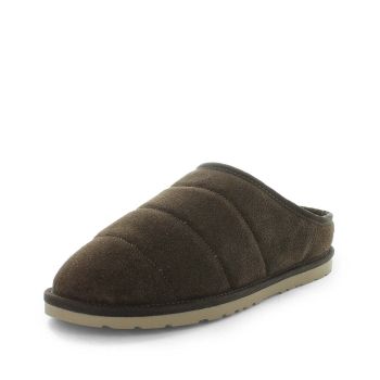 JUST BEE Women's CILIO Slippers Chocolate 6US