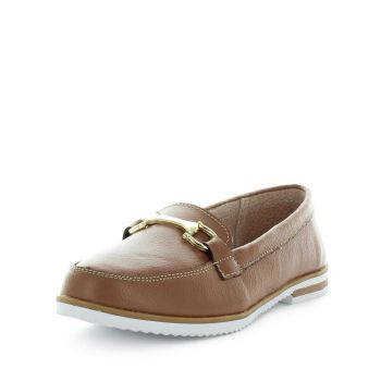 JUST BEE Women's CIRCA Loafers / Slip ons Tan 38EU