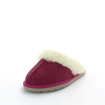 JUST BEE Women's CITA Slippers Plum 10US