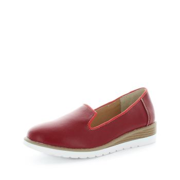 JUST BEE Women's CLAUDIA Flats Red 38EU