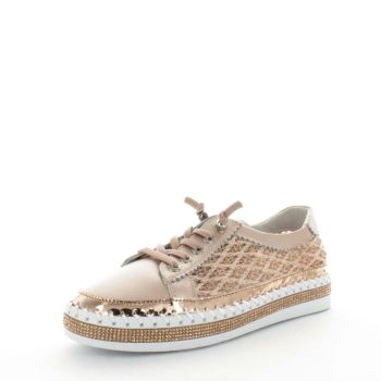 JUST BEE Women's CRAFTY Sneakers Rose Gold 40EU