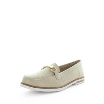 JUST BEE Women's CRESSYA Loafers / Slip ons Beige Croc 36EU