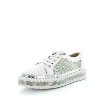 JUST BEE Women's CRISTEL Sneakers White 41EU