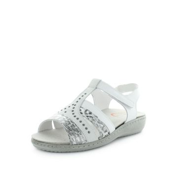 KIARFLEX Women's KIRSTEN Sandals White Shoe 37EU