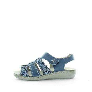 KIARFLEX Women's KOOSE Sandals Blue Shoe 39EU