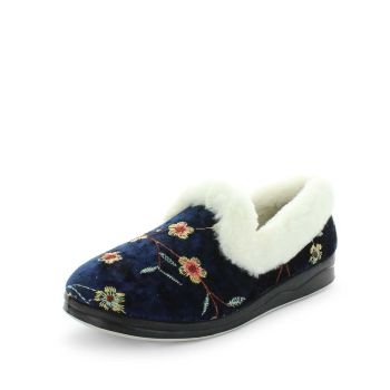 Panda PEMILLE Slippers Uggs Blue Embroidery Shoe 6