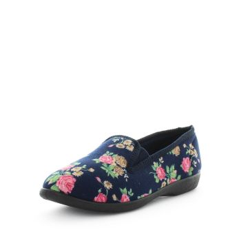 Panda PERTA Slippers Uggs Navy Floral Shoe 10