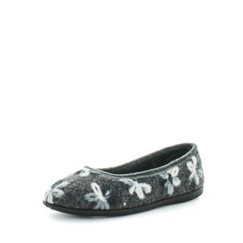 Panda PESPERA Slippers Uggs Dark Grey Embroidery Shoe 5