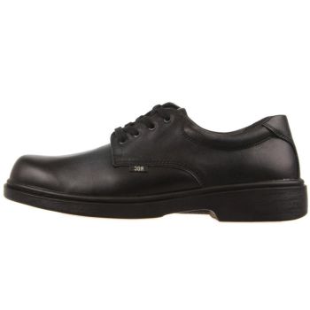 ROC SHOES Boy's STROBE-Y School Black Shoe 2US