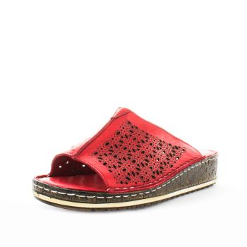 SOFT TREAD ALLINO Women's BAISHA Loafers / Slip ons Red Shoe 36EU