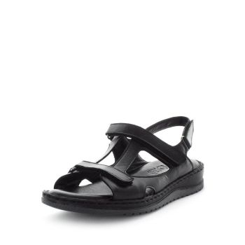 SOFT TREAD ALLINO Women's BELIZE Sandals Black Shoe 37EU