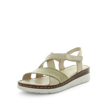 SOFT TREAD ALLINO Women's BILLY Sandals Beige Shoe 40EU