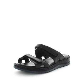 SOFT TREAD ALLINO Women's BITTY Sandals Black Shoe 41EU