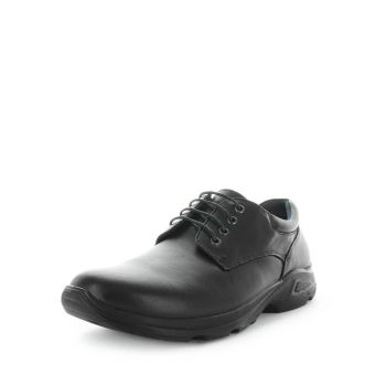 WILDE SCHOOL Boy's JAG2 School Black Shoe 43EU