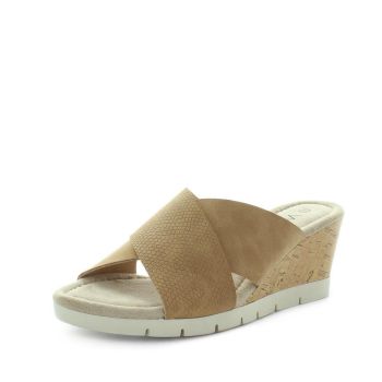 WILDE Women's SILVAN Sandals Tan Shoe 38EU