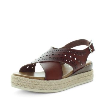 WILDE Women's SOLAF Sandals Chocolate Shoe 37EU