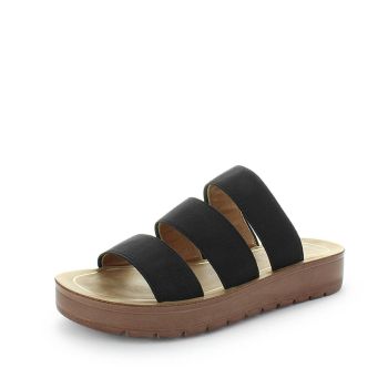 WILDE Women's STYLIN Sandals Black Shoe 36EU