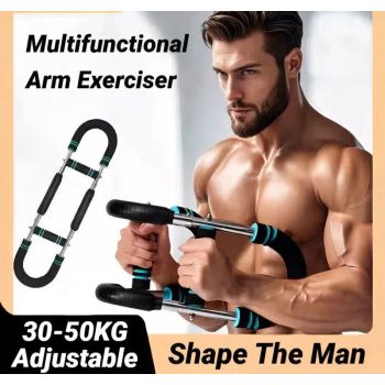 Adjustable U-Shaped Arm Exerciser Blue