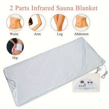 Far Infrared Sauna Blanket For Slimming & Detox(White)
