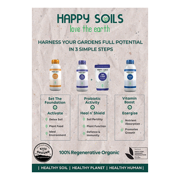 1Kg Happy Soils Heal n' Shield Granules - Slow Release Beneficial Bacteria