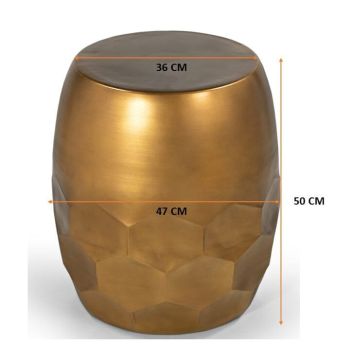 BELLA HEXAGON SIDE TABLE
