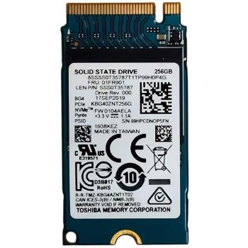 (Refurbished) (KBG40ZNT256G) 256GB M.2 PCIe 2242 SSD
