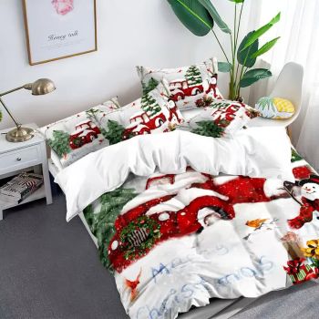 Elegant Touch Solid Color Duvet Cover Set - Easy Care-King